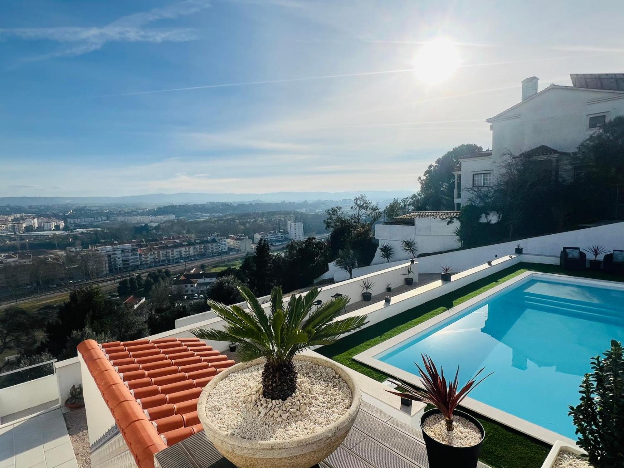 Vila Pombal Tomar Apartments - Pool & City Views المظهر الخارجي الصورة