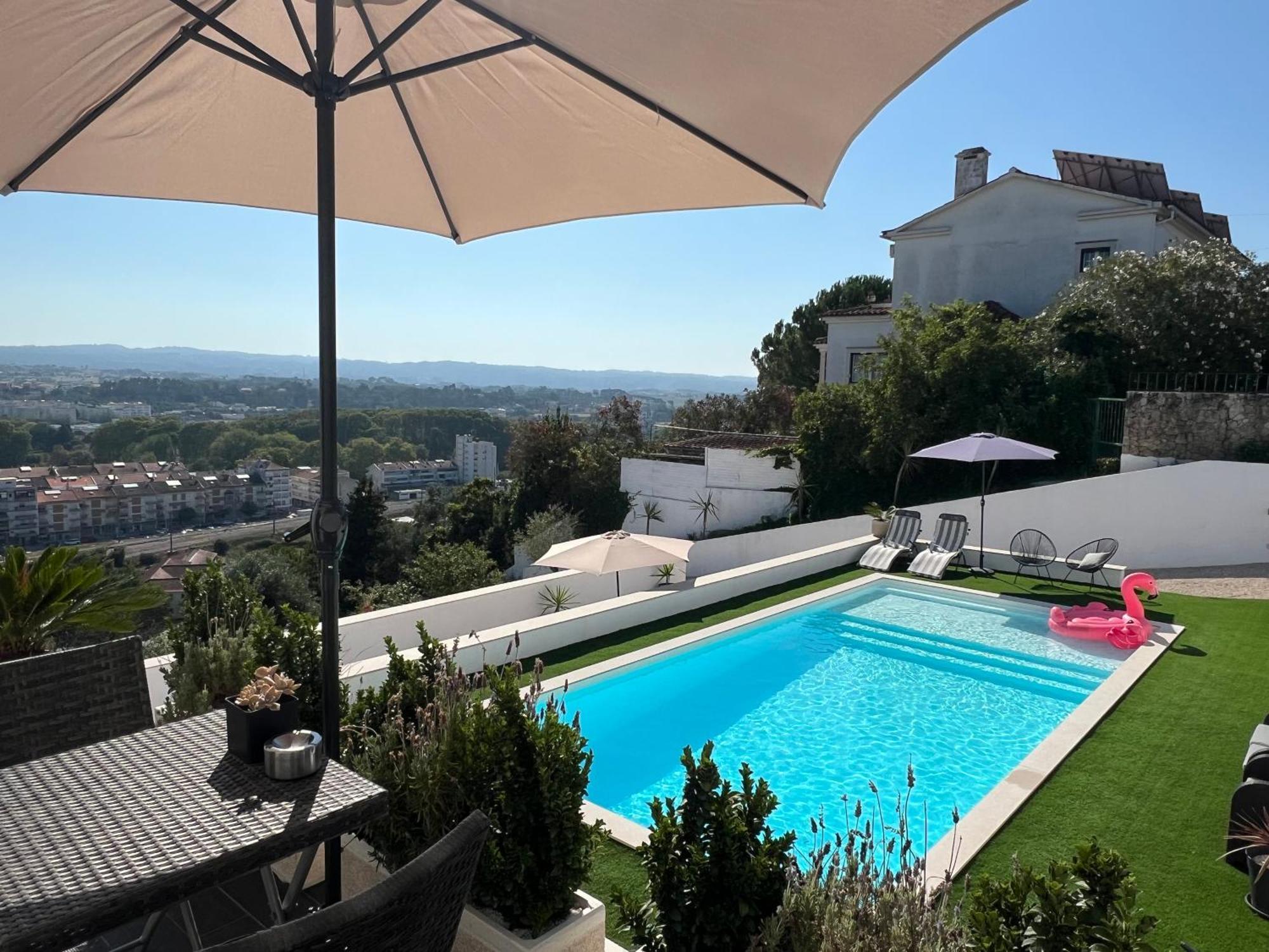 Vila Pombal Tomar Apartments - Pool & City Views المظهر الخارجي الصورة